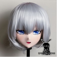 (RB20223)Customize Full Head Quality Handmade Female/Girl Resin Japanese Anime Cartoon Character ‘Mea’ Kig Cosplay Kigurumi Mask
